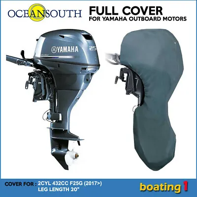  Full Cover For Yamaha Outboard Motor Engine 2CYL 432cc F25G (2017>) - 20  • $60